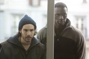 L-R:  Walid dit Wilson (Tahar Rahim) and Samba Ciss&eacute; (Omar Sy)