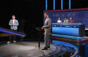 Moderator Alexander Bommes (2.v.l.) mit Kandidat:innen Angela Schulmeister, Sebastian M&uuml;ller (swr3), Anna-Lena Wienand, Olli Briesch (WDR 2).