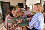 v.li.: Dorothea (Iris Berben), Ren&eacute; (Justus von Dohn&aacute;nyi), Anna (Janina Uhse), Elisabeth (Caroline Peters).