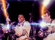 Ernie Hudson (Winston Zeddemore), Dan Aykroyd (Dr. Raymond Stantz).