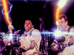 Ernie Hudson (Winston Zeddemore), Dan Aykroyd (Dr. Raymond Stantz).