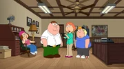 (v.l.n.r.) Meg Griffin; Peter Griffin; Lois Griffin; Chris Griffin