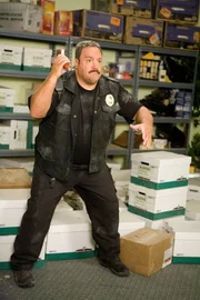 Nimmt den Kampf mit den Gangstern auf: der Kaufhaus Cop Paul Blart (Kevin James) ...