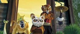 Viper, Mantis, Monkey, Meister Shifu, Tigress, Crane.