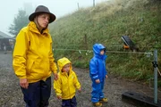 v.li.: Nicole Boss mit El&eacute;n und Aron