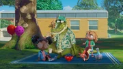 v.li.: Kiara, Mr. Crocodile, Roland, Daisy, Gigi
