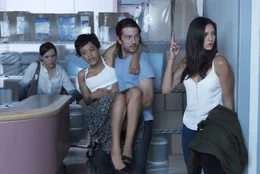 Ellen Page (Courtney Holmes), Kiersey Clemons (Sophia), Diego Luna (Ray), Nina Dobrev (Marlo).