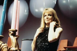 Hildegard Knef bei einer TV-Aufzeichnung im Jahr 1969.