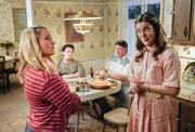 (v.l.n.r.) Mandy McAllister; Georgie Cooper; George Cooper sen.; Mary Cooper