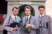 L-R: Bill Murray (Dr. Peter Venkman), Dan Aykroyd (Dr. Raymond Stantz), Harold Ramis (Dr. Egon Spengler).