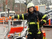 Henning Baum bei der Feuerwehr Hamburg