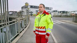 Wolfgang Burock hat den Einsatz koordiniert.