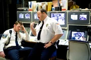Keir O&rsquo;Donnell (Veck Sims), Kevin James (Paul Blart).