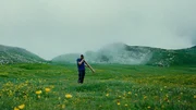 Paul Marty, auf der Alp Hinterofen SZ Aelpler und Musiker beim &laquo;Echo vom B&auml;r&auml;aug&raquo;, Enkel von Volksmusik-Legende Sity Domini.