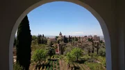 Blick auf die Alhambra.