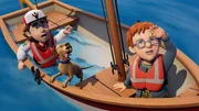 Norman und Peter sind in Seenot geraten. Doch Rettung naht. Norman und Peter sind in Seenot geraten. Doch Rettung naht.
