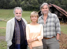 v.li.: Maximilian Schell, Uschi Glas, Peter Simonischek.