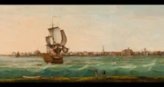 Der Hafen von Charles Town stellte während des amerikanischen Unabhängigkeitskrieges das wirtschaftliche Zentrum South Carolinas dar. Der Hafen von Charles Town stellte während des amerikanischen Unabhängigkeitskrieges das wirtschaftliche Zentrum South Carolinas dar.