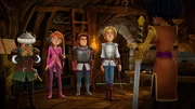 Morgan und die Freunde der Tafelrunde beschließen, das Zauberschwert Excalibur gegen den gefangenen Merlin einzutauschen. Morgan und die Freunde der Tafelrunde beschließen, das Zauberschwert Excalibur gegen den gefangenen Merlin einzutauschen.