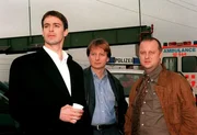 Im Bild: Gedeon Burkhard/Heinz Weixelbraun/Martin Weinek/Szene: