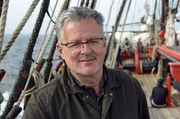 Europa im Zeitalter der Entdecker. Christopher Clark auf der "Endeavour", dem Schiff von James Cook. Europa im Zeitalter der Entdecker. Christopher Clark auf der "Endeavour", dem Schiff von James Cook.