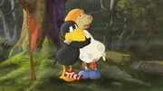 Socke und Wolle sind erschreckt. Was sind das für komische Geräusche? Socke und Wolle sind erschreckt. Was sind das für komische Geräusche?