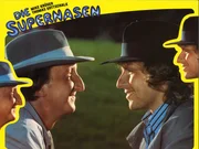 Aushangfoto „Die Supernasen“; Mike Krüger, Thomas Gottschalk. Aushangfoto „Die Supernasen“; Mike Krüger, Thomas Gottschalk.