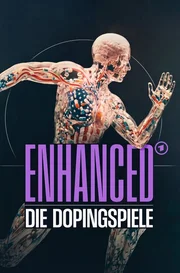 Das Cover zur Sport-Doku "Enhanced Games - Die Dopingspiele".