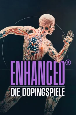 Das Cover zur Sport-Doku "Enhanced Games - Die Dopingspiele".