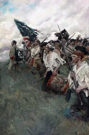 "The Nation Makers": George Washington, Thomas Jefferson, Benjamin Franklin und John Adams gelten als die US-amerikanischen Gründungsväter. "The Nation Makers": George Washington, Thomas Jefferson, Benjamin Franklin und John Adams gelten als die US-amerikanischen Gründungsväter.