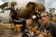 Miguel Vallinas im Wildtiermuseum (Museo de la Fauna Salvaje) in Valdehuesa, Spanien