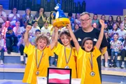 So sehen Sieger aus. Das Team aus Altach/Österreich ist der Gewinner des Tages. So sehen Sieger aus. Das Team aus Altach/Österreich ist der Gewinner des Tages.