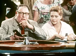 Alles oder nichts: Gottlieb (Heinz Erhardt) und seine "Tochter" Kiki (Christine Kaufmann).