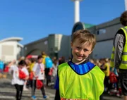 Henry beim Zehntel-Marathon: dem gr&ouml;&szlig;ten Kinder- und Jugendmarathon der Welt
