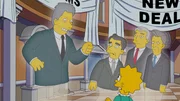 Ein gemeinsames Referat &uuml;ber Franklin Roosevelt geht in die Hose, da Isabel eine Hardcore-Republikanerin ist und Lisa (M.) einen liberalen Geist hat. Nur ein Traum Lisas, in dem ihr alle demokratischen Granden von Bill Clinton bis John Kerry erscheinen, verhindert, dass der Konkurrenzkampf der Freundinnen zu erbittert gef&uuml;hrt wird ...