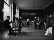 Der Fr&uuml;hst&uuml;ckssaal des Hotels.