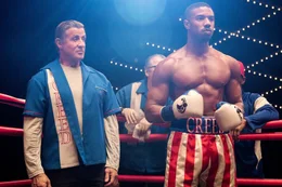 L-R: Rocky Balboa (Sylvester Stallone) und Adonis Johnson (Michael B. Jordan)