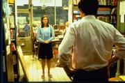 Anna Scott (Julia Roberts, l.); William Thacker (Hugh Grant, r.)