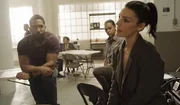 Pictured L to R:Ray Perry ( Neil Brown Jr. ) and Mandy Ellis (Jessica Paré). Pictured L to R:Ray Perry ( Neil Brown Jr. ) and Mandy Ellis (Jessica Paré).