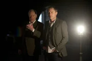 L-R: Henrik Vanger (Christopher Plummer) und Mikael Blomkvist (Daniel Craig)