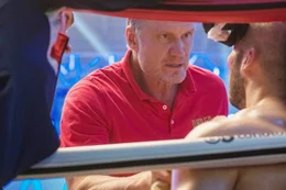 Ivan Drago (Dolph Lundgren, l.), Viktor Drago (Florian Munteanu)  Die Verwendung des sendungsbezogenen Materials ist nur mit dem Hinweis und Verlinkung auf TVNOW gestattet.; Ivan Drago (Dolph Lundgren, l.), Viktor Drago (Florian Munteanu)  Die Verwendung des sendungsbezogenen Materials ist nur mit dem Hinweis und Verlinkung auf TVNOW gestattet.