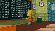 Bart hat ganz offensichtlich wieder mal etwas angestellt ...