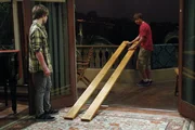 Haben einen ganz besonderen Plan: Jake (Angus T. Jones, r.) und Eldridge (Graham Patrick Martin, l.) ...