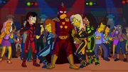 Schon lange hat Homer darauf gewartet, dass der Film "Radioactive Man Re-Rises" in die Kinos kommt. Doch als er den Streifen im lokalen Kino ansieht, ist er entt&auml;uscht ...