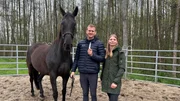 Matthes R&ouml;ckener und Chantal mit Malou
