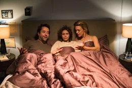 (v.l.n.r.) Hannes (Jan Josef Liefers), Carla (Harriet Herbig-Matten), Sara (Heike Makatsch)