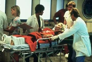 Amanda Bentley-Livingston (Victoria Rowell; Mitte); Dr. Jesse Travis (Charlie Schlatter, r.) Amanda Bentley-Livingston (Victoria Rowell; Mitte); Dr. Jesse Travis (Charlie Schlatter, r.)