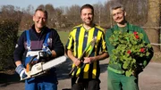 V.l.: Ralle, Claus und Ralf Dammasch