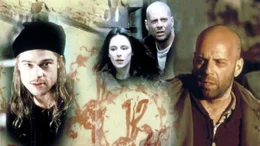 Aus dem Jahre 2035 wird einer der wenigen &Uuml;berlebenden einer weltweiten Virus-Epidemie in die Vergangenheit zur&uuml;ckversetzt, um die Ursachen der Katstrophe ausfindig zu machen.. (Foto: Brad Pitt, Madeleine Stowe, Bruce Willis)