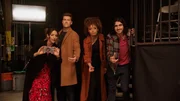 (v.l.n.r.) Zari (Tala Ashe); Nate Heywood (Nick Zano); Astra (Olivia Swann); Bishop (Raffi Barsoumian)